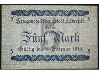 Germany 5 Mark 1918 Rare Variety