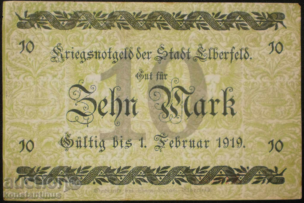 Germania 10 Mark 1918 Varietate rară cu preț € 7.67 | 15.00 BGN