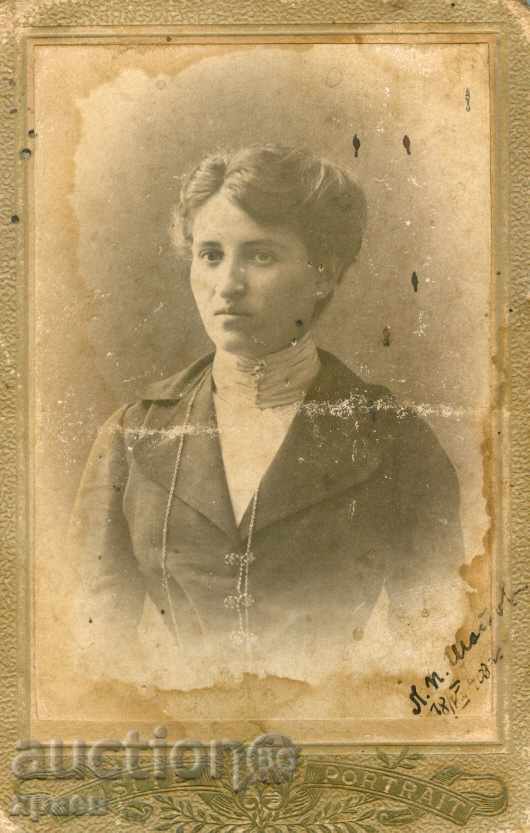 OLD PHOTOGRAPH - CARDBOARD - 1903 - M0703 OLD PHOTOGRAPH - CARDBOARD - 1903 - M0703