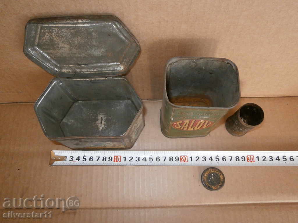 lots of antique metal boxes boxes - 5 lots of antique metal boxes boxes - 5