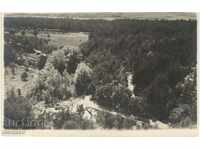 Old post card - Kotel - road to the springs