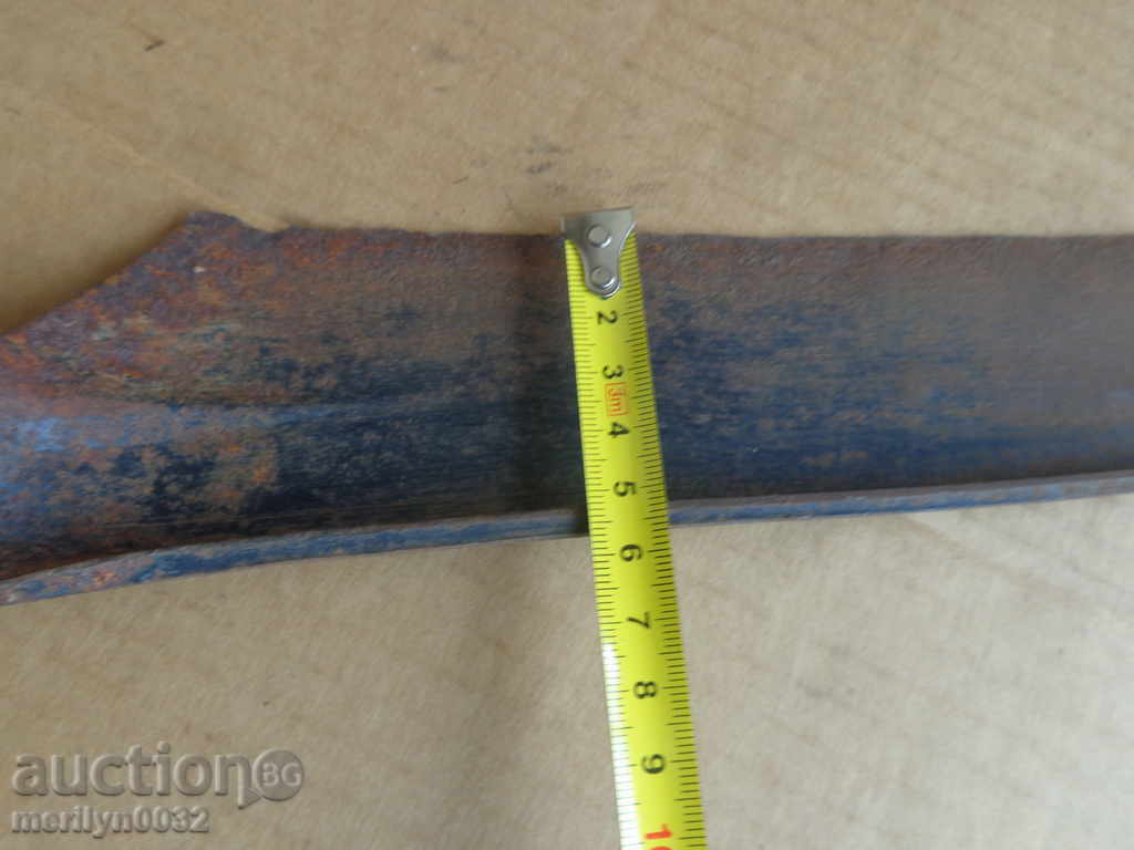 Delivery of Old hand-forged mowing hair, wrought iron Delivery of Old hand-forged mowing hair, wrought iron