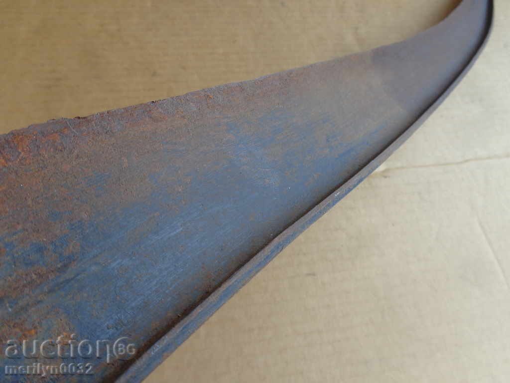 Old hand-forged mowing hair, wrought iron - 5 Old hand-forged mowing hair, wrought iron - 5