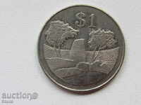Зимбабве, 1 зимби долар 1997 г, 200L