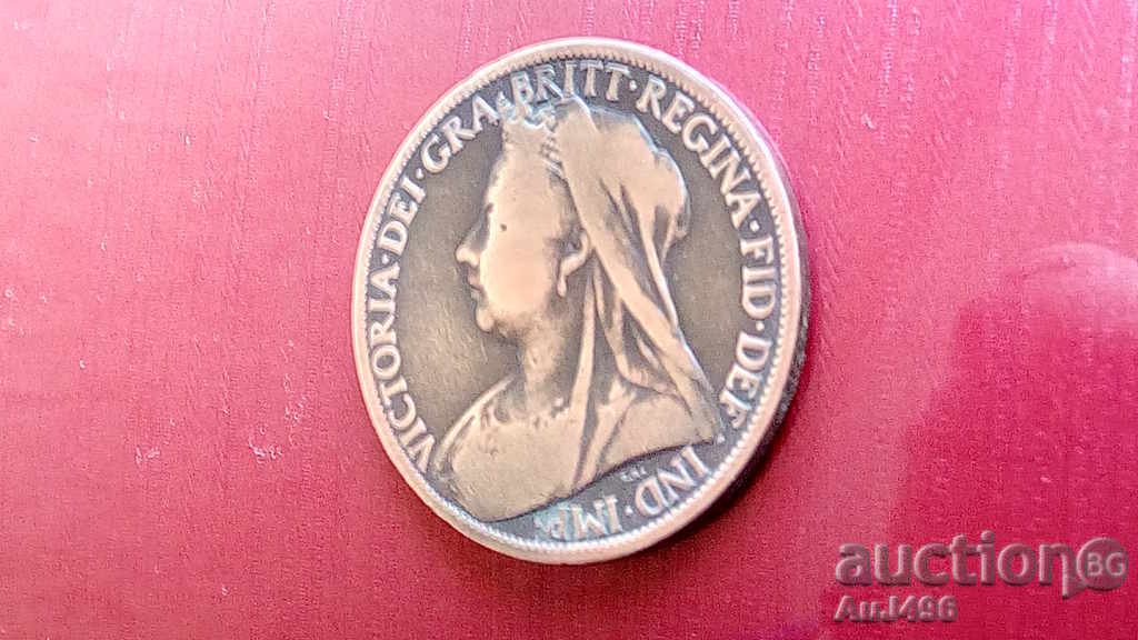 ONE PENNY 1901 (VF)* with price 4.96 BGN | € 2.54