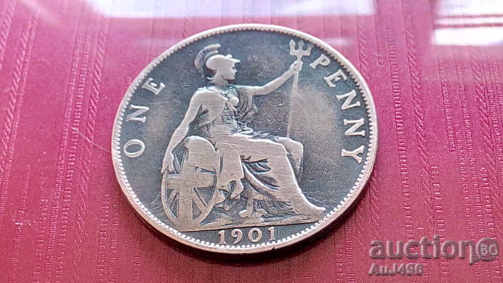 Delivery of ONE PENNY 1901 (VF)*