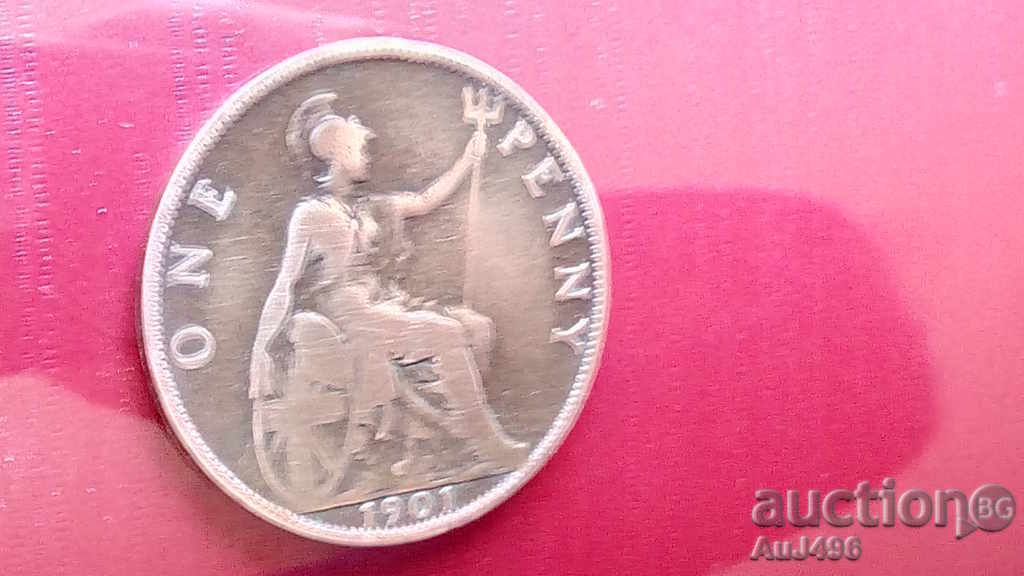 ONE PENNY 1901 (VF)* - 5