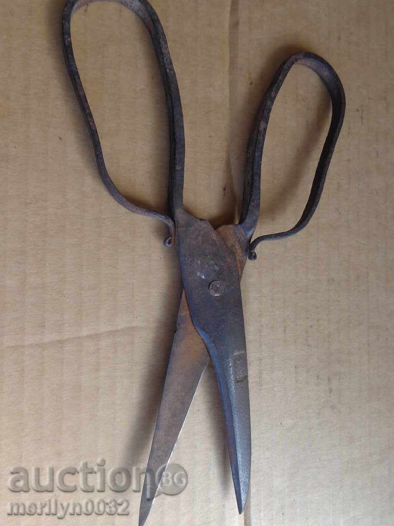 Licitație foarfece Renaissance forjate, fier