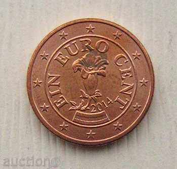 Austria 1 cent 2014 / Austria 1 euro cent 2014 cu preț € 0.18 | 0.35 BGN