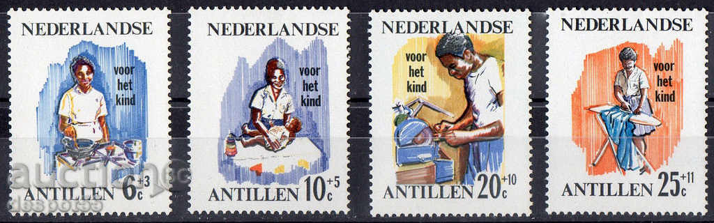 1966. Ολλανδικές Αντίλλες. Παιδικής φροντίδας.
