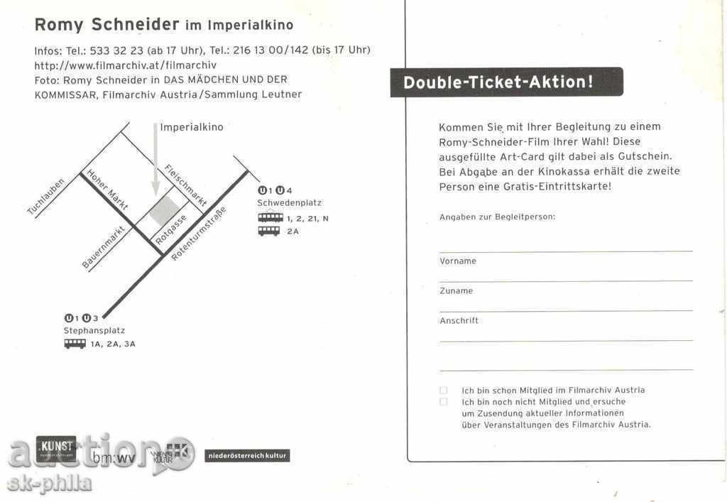 Παλιά καλλιτέχνες καρτ ποστάλ - Romy Schneider με τιμή 1.40 BGN | € 0.72 Παλιά καλλιτέχνες καρτ ποστάλ - Romy Schneider με τιμή 1.40 BGN | € 0.72