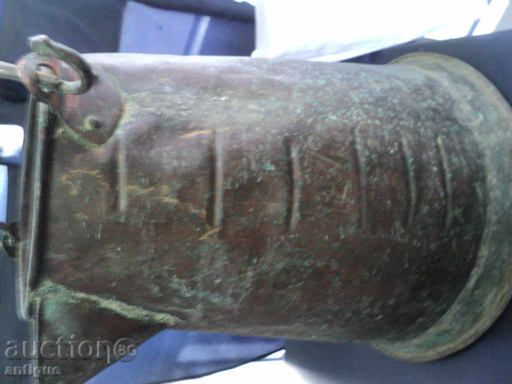 ΔΙΚΑΣΤΗΡΙΟ ΤΟΥ ΓΑΛΑΚΤΟΣ kr.na ΧΙΧ αιώνα. Plovdiv, χαλκό, Η-30 cm. - 5 ΔΙΚΑΣΤΗΡΙΟ ΤΟΥ ΓΑΛΑΚΤΟΣ kr.na ΧΙΧ αιώνα. Plovdiv, χαλκό, Η-30 cm. - 5