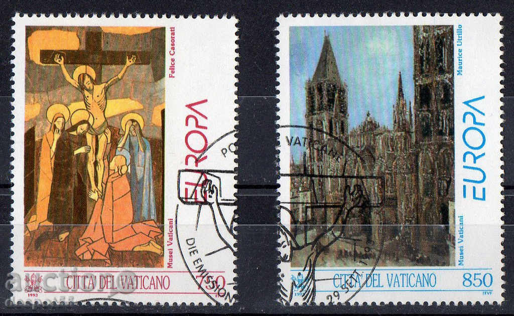 1993. The Vatican. Europe. Contemporary art.
