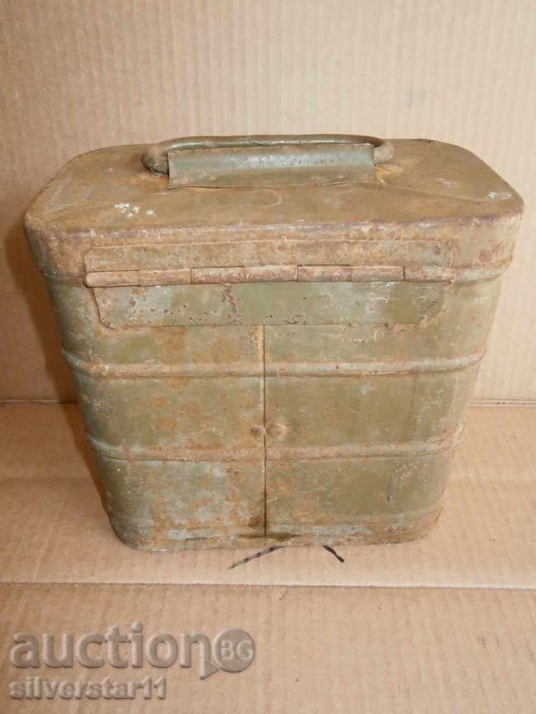 Delivery of War Army Metal Box WW2 WWII Delivery of War Army Metal Box WW2 WWII