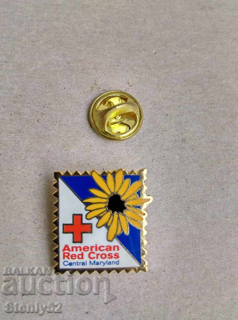 Us red cross badge.