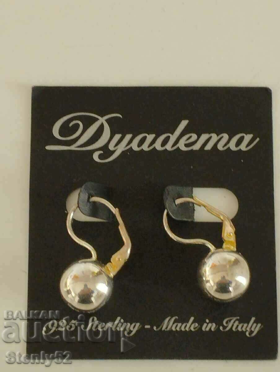 Silver earrings 925 silver sample-5 g.