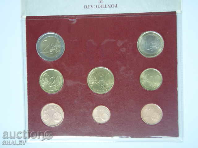 Vaticana 2004 - series of 8 coins Vaticana / RARE !!! - Unc - 7