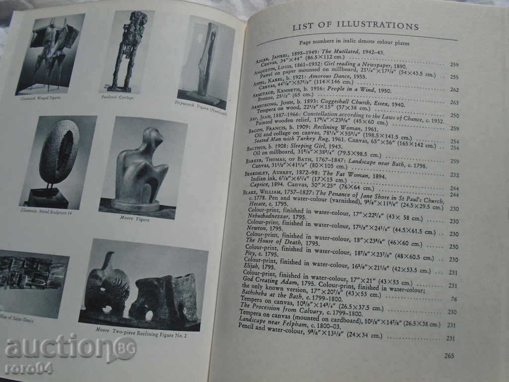 THE TATE GALLERY GALLERY "TATE" LONDON - 1962 - 7 THE TATE GALLERY GALLERY "TATE" LONDON - 1962 - 7
