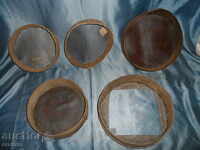 lot of old sieves - 5 pcs.