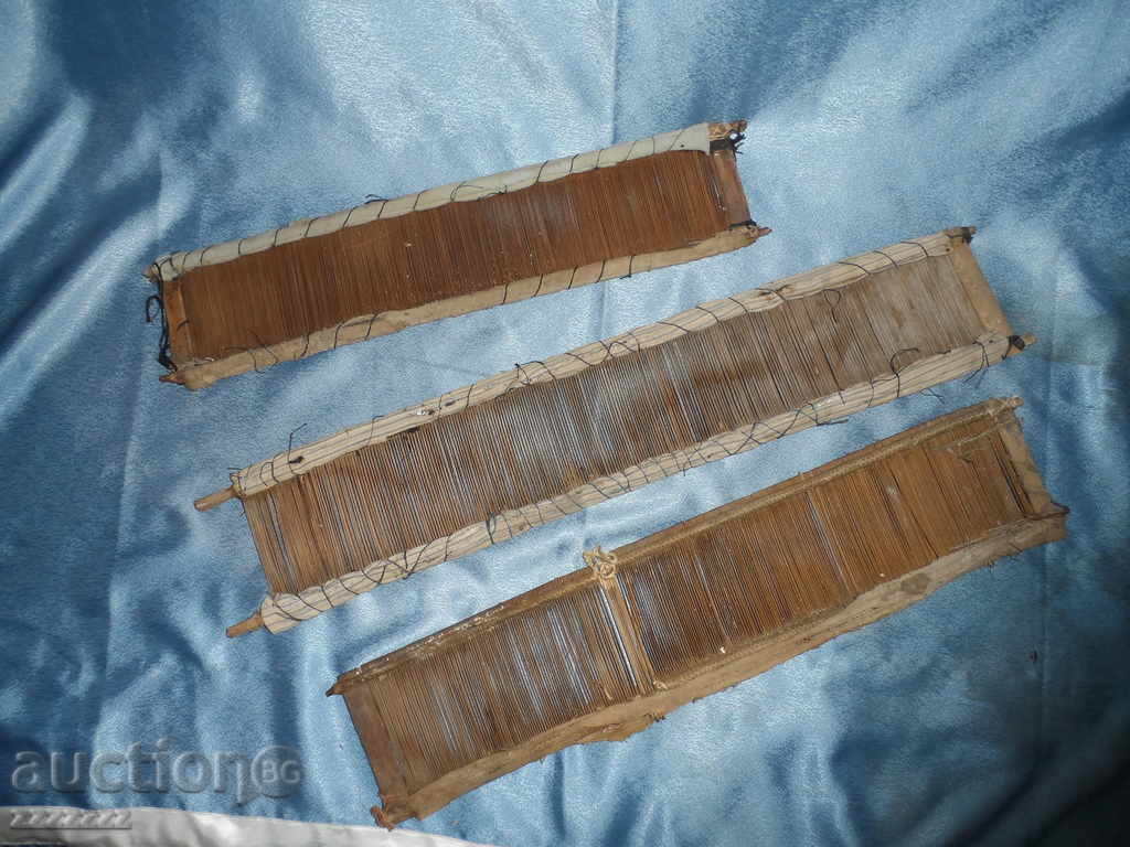 combs for a wooden loom - 6 combs for a wooden loom - 6