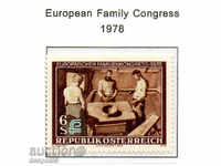 1978. Austria. Congresul European privind familia.