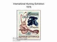 1978. Austria. expoziție de vânătoare internațională Marcheg.