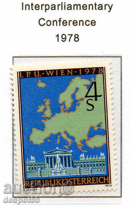 1978. Η Αυστρία. Διακοινοβουλευτική διάσκεψη στη Βιέννη.