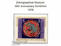 1978. Austria. Jubilee. 50th Ethnographic Museum, Vienna.
