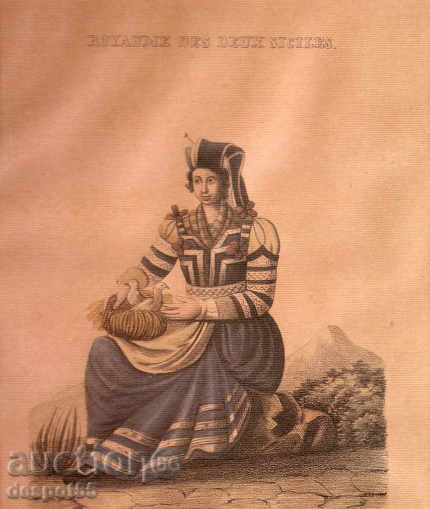Auction 2000. Italy. Folk costumes from the Kingdom of the Two Sicilians Auction 2000. Italy. Folk costumes from the Kingdom of the Two Sicilians