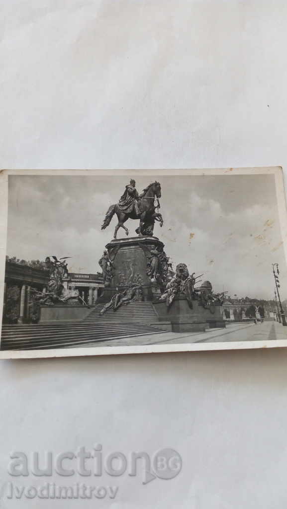 Carte poștală Berlin Nationaldenkmal 1939