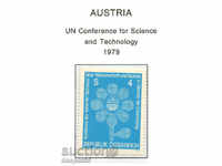 1979. Austria. Conferința Națiunilor Unite pentru Știință și Tehnologie.