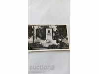 Postcard Vratsa The monument of I. Luttibrodski 1962
