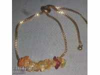Bracelet with Amber Amber