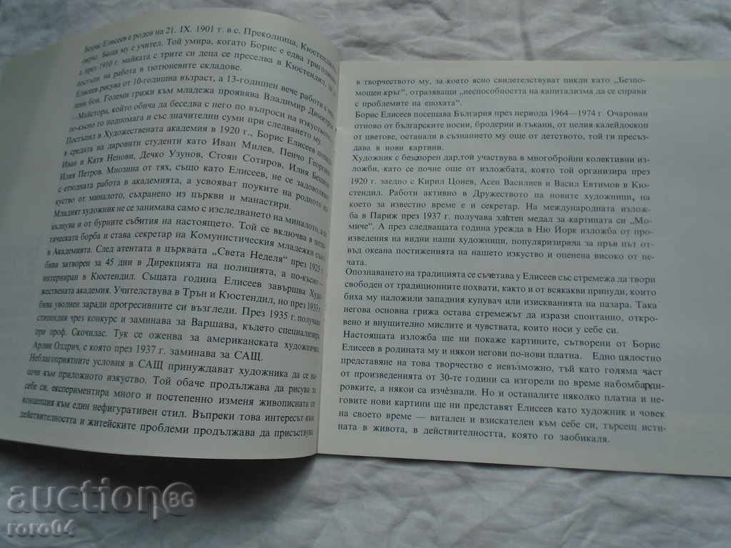 Licitație Boris Eliseev