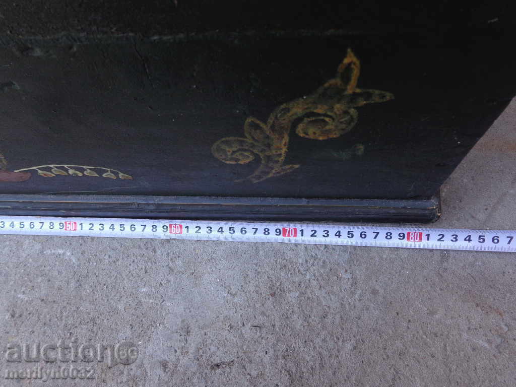 Licitație Comodă otomană scrisă, șezlong, comodă, lemn, noptieră