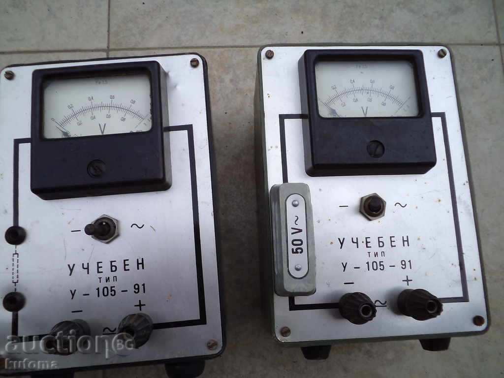 Δημοπρασία Βολτόμετρο 4 τεμάχια Δημοπρασία Βολτόμετρο 4 τεμάχια