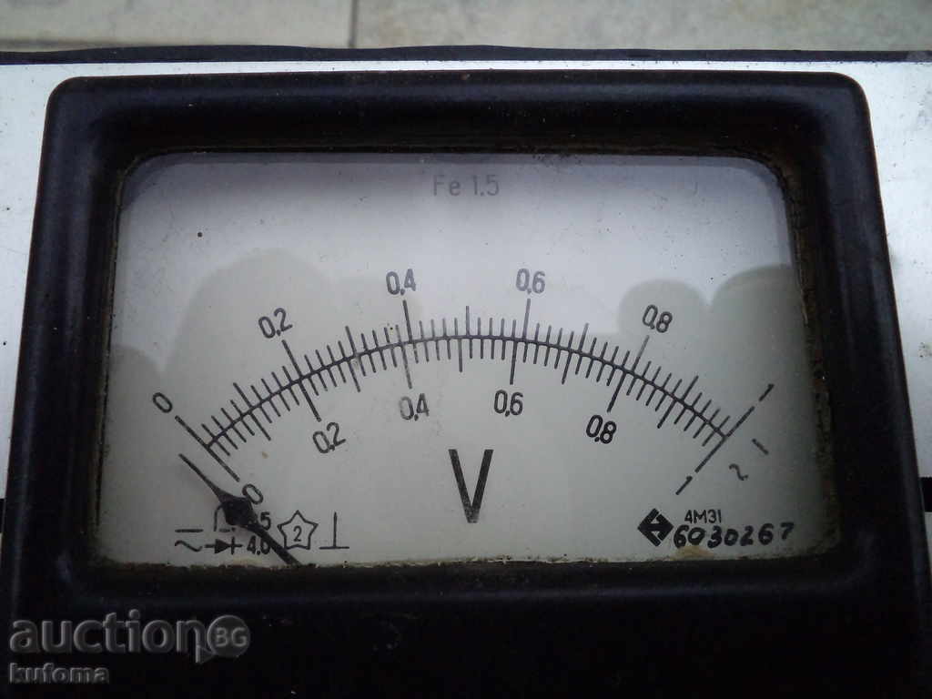 Παράδοση Βολτόμετρο 4 τεμάχια Παράδοση Βολτόμετρο 4 τεμάχια