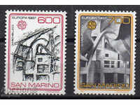 1987 San Marino. Europa. Arhitectura modernă.