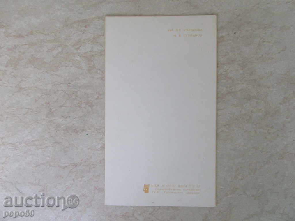BULGARIAN NEW YEAR CARD with price 1.00 BGN | € 0.51 BULGARIAN NEW YEAR CARD with price 1.00 BGN | € 0.51