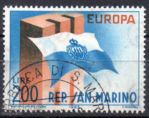 1963 Σαν Μαρίνο. Ευρώπη.