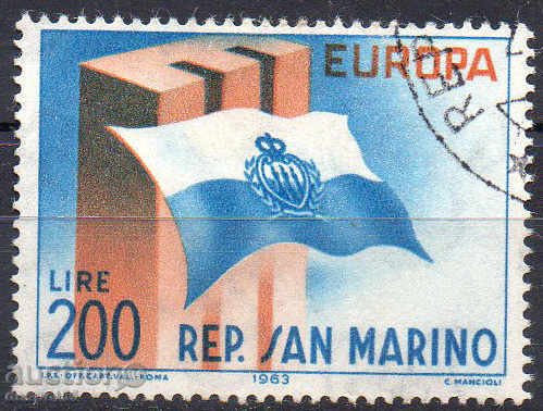 1963 Σαν Μαρίνο. Ευρώπη.