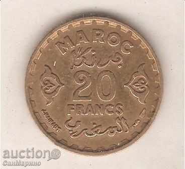 + Morocco 20 franca AN 1371