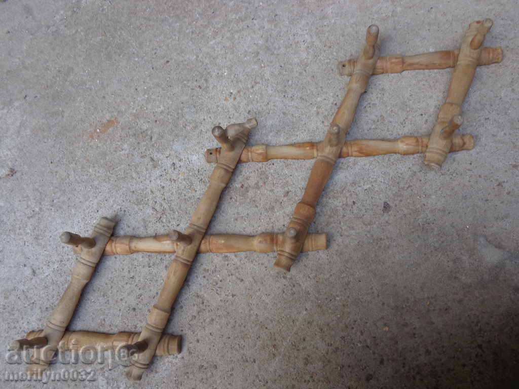 Auction An old wooden hanging wooden hanger Auction An old wooden hanging wooden hanger
