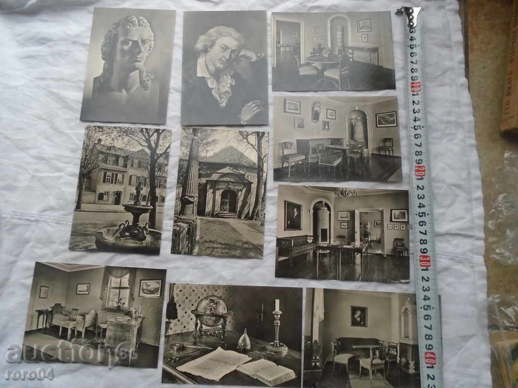 ALBUM WITH 10 OLD POSTAL CARDS OF THE HOUSE OF SHILER with price 25.00 BGN | € 12.78 ALBUM WITH 10 OLD POSTAL CARDS OF THE HOUSE OF SHILER with price 25.00 BGN | € 12.78