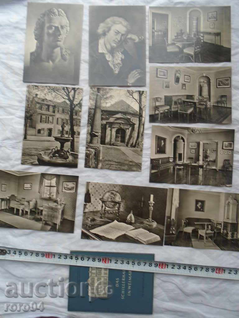 ALBUM WITH 10 OLD POSTAL CARDS OF THE HOUSE OF SHILER - 6 ALBUM WITH 10 OLD POSTAL CARDS OF THE HOUSE OF SHILER - 6