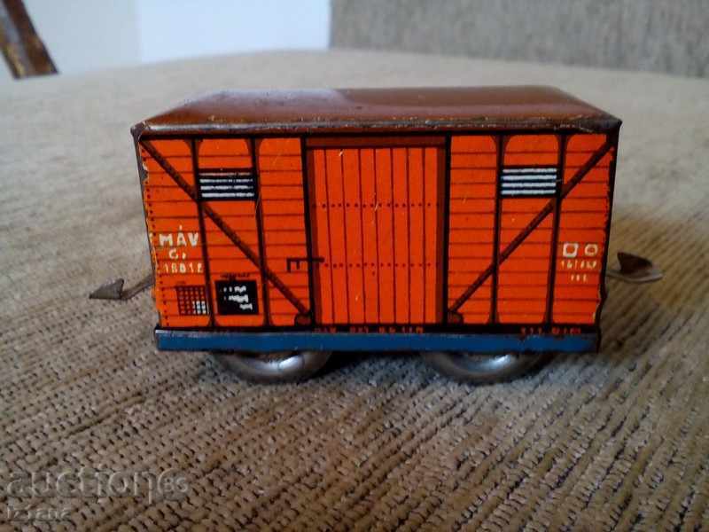 Auction Old metal wagon Auction Old metal wagon