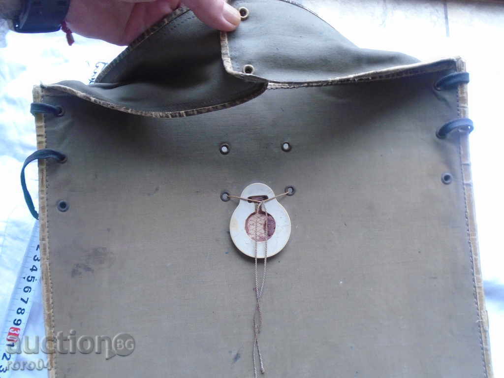 OLD ARMY BAG / PLANET FOR STRICT SECRETARY DOCUMENTS - 5 OLD ARMY BAG / PLANET FOR STRICT SECRETARY DOCUMENTS - 5