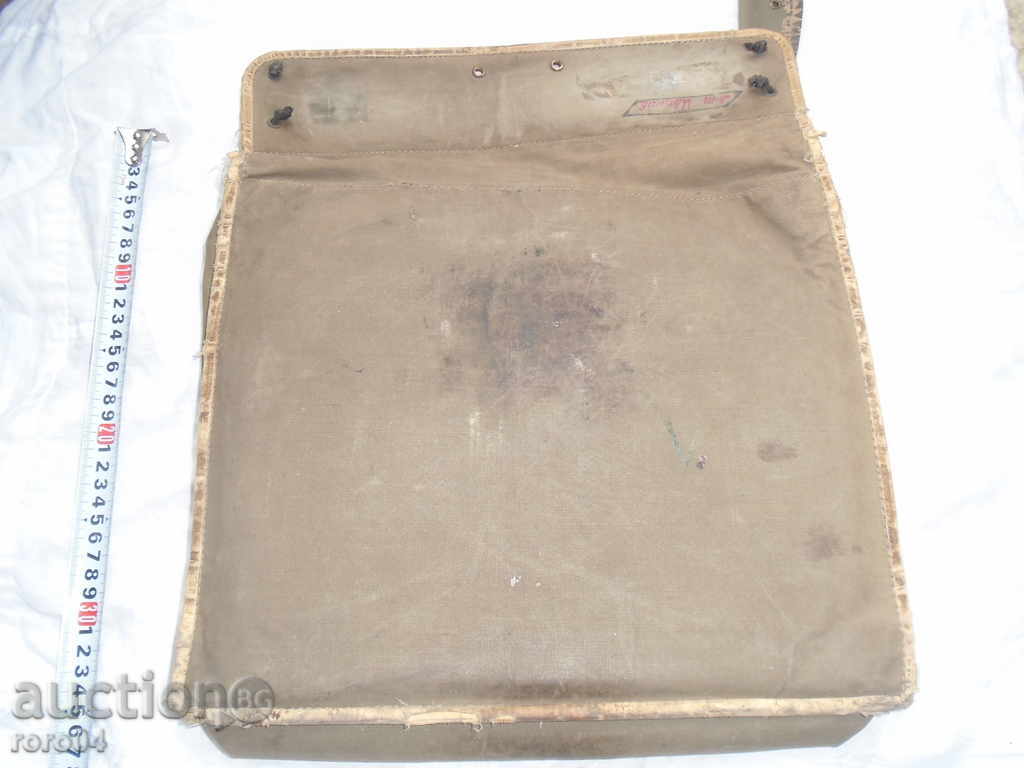 OLD ARMY BAG / PLANET FOR STRICT SECRETARY DOCUMENTS - 6 OLD ARMY BAG / PLANET FOR STRICT SECRETARY DOCUMENTS - 6