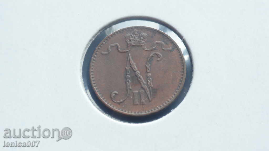 Delivery of Russia (Finland) 1909 - 1 penny Delivery of Russia (Finland) 1909 - 1 penny