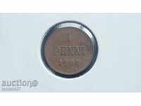 Русия (Финландия) 1909г. - 1 пенни